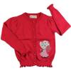 classic infant girl's jersey cardigan sweater competitive price crewneck rib knitwear