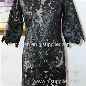 PU Embroidery Dress Product Product Product