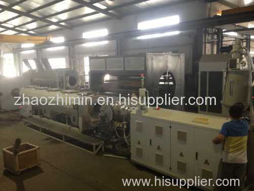 HDPE series plastic pipe extrusion line