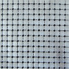 6mm silver square metallic cloth