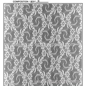 130cm Floral Design Lace Fabric (R552)