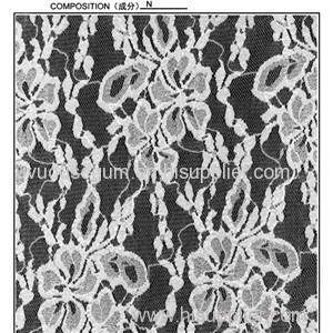 120cm Floral Design Lace Fabric (R542)