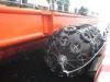 3.3m Diameter 6.5m Length Pneumatic Boat mooring fenders Rubber