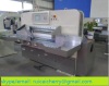 Microcomputer single hydraulic double guide paper guillotine / paper cutting machine / paper cutter