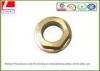 High Speed milling machined parts brass nut used for eye tracking system