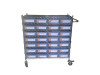 Wire shelving carts easy moving
