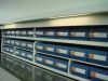 racking system for shelf bin unit