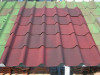 Corrugated sheeting roof tile