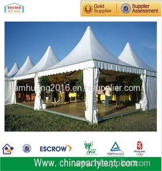 beautiful pagoda party tent for exhibition trade show use