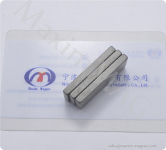 Block neodymium magnets bar with phosphate coating