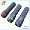 1W Led ABS durable torch 80Lumen high power 3*AAA battery zoomble light weight hand torch CE RoHS approval