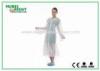 Lightweight Polythene Clear Disposable Visitor Coat for Adult