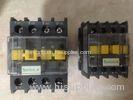 660V AC50Hz AC Motor 3 Pole Contactor with Overload Protection9A Yellow Safe Handle
