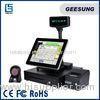 Small Height Adjustable VFD Customer Display ROHS for POS Pole