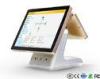 15 inch 2 Touch POS System with card reader all in one daul touch screen