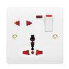 light Switches and SocketsIndustrial Electrical Parts with Screw Connection
