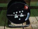 Metal Portable Electric Heavy Duty Cable Reels with VDE Plug 20 - 50 M Length 68 * 32 * 41.5 cm