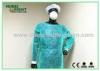 Waterproof Lightweight PP Disposable Isolation Gowns with Knitted Wrist