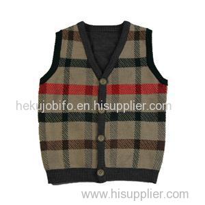2015 fall wool colorblock cardigan sweater fine gauge vest