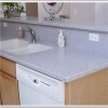 Grey Quartz Stone Bathroom