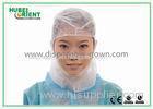 Non Sterile PP Hood Disposable Shower Cap Light Weight and Latex Free