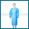 Nonwoven disposable hospital surgical gown
