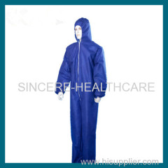 Disposable nonwoven protective clothing