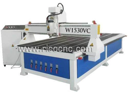 5x10 Feet CNC Router Woodworking Machine with Vacuum Clamp Table