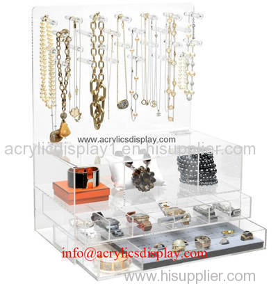 Lucite Acrylic Cosmetic Display Unit