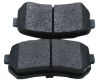 Semimetal rear brake pads