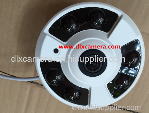 2Mp 1080p 360° Fish Eye AHD camera built in IR-CUT 6pieces Arrays IR LEDs