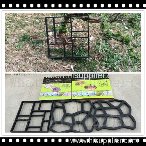 diy plastic path maker mould pavement cement brick mould