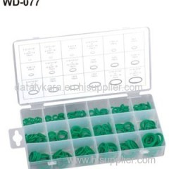 270PC GREEN COLOR NBR O RING ASSORTMENT