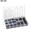 240PC BLACK NUTS AND BOLTS ASSORTMENT