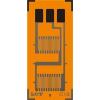 Dual-grid Linear Pattern Strain Gauge GB-A