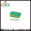 Screwless pluggable 2.50mm pitch 125V/4A connector female type replacement of PHOENIX and DINKLE