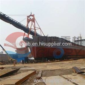 4000Tons Self loading and unloading sand barge