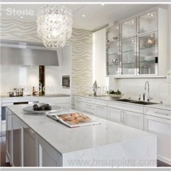 Natural Marble Vein Quartz Kitchen Countertop