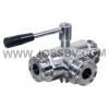 Sanitary Three-Way Ball Valve