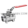 3PCS Ball Valve Heavy Type 1000WOG