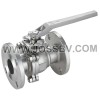 2PCS Ball Valve Flanged End With Mounting Pad ASME 150LBS