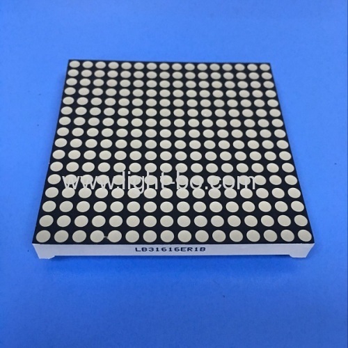 Super brightRed 3mm 16 x 16 dot matrix led display Row Cathode Column Anode for Display Screen