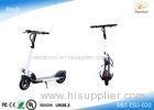 Kick Large Wheel Powered Folding Electric Scooter Seated Bike