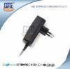 Black Wall Mount Power Adapter EU Plug 90V - 264V AC GS CE Approved