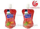 Leakproof PET NY PE Plastic Jelly Drink Stand Up Pouch With Spout