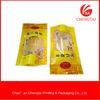 Food grade customized colored three side seal bag for different size