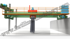 Double Helix Compost Turner for Aerobic Fermentation