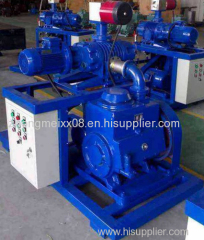 JZJX Roots Rotary Vane Vacuum Pump