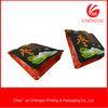 Custom Printed Food Packaging Square Bottom Bags / Pouch Zipper Top