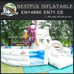 DRAGONS CASTLE INFLATABLE OBSTACLE COURSE